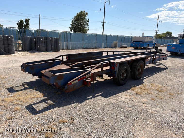 image for item EW8729 2005 Belshe equipment trailer