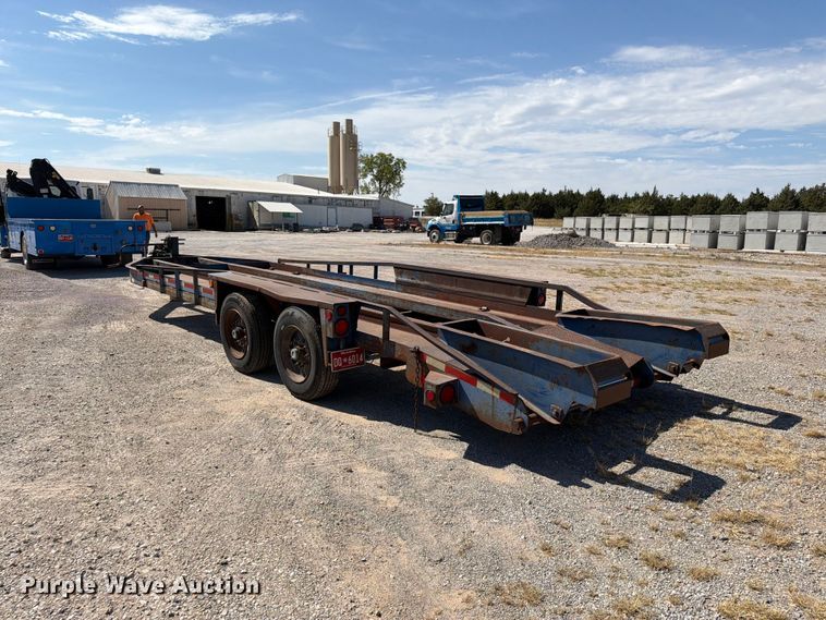image for item EW8729 2005 Belshe equipment trailer