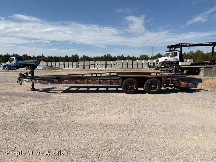image for item EW8729 2005 Belshe equipment trailer