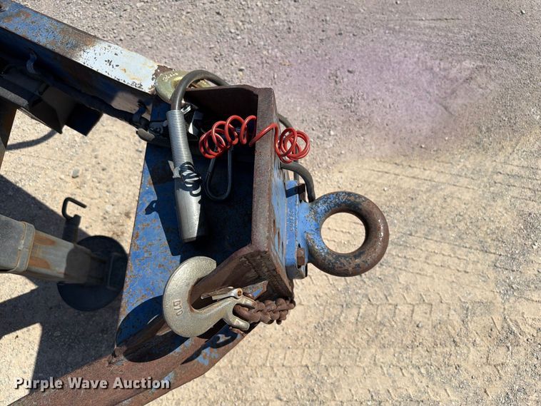 image for item EW8729 2005 Belshe equipment trailer