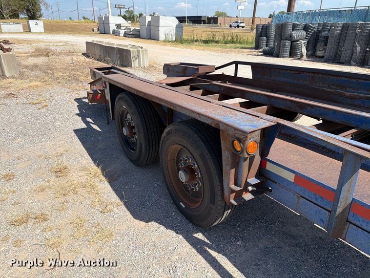image for item EW8729 2005 Belshe equipment trailer