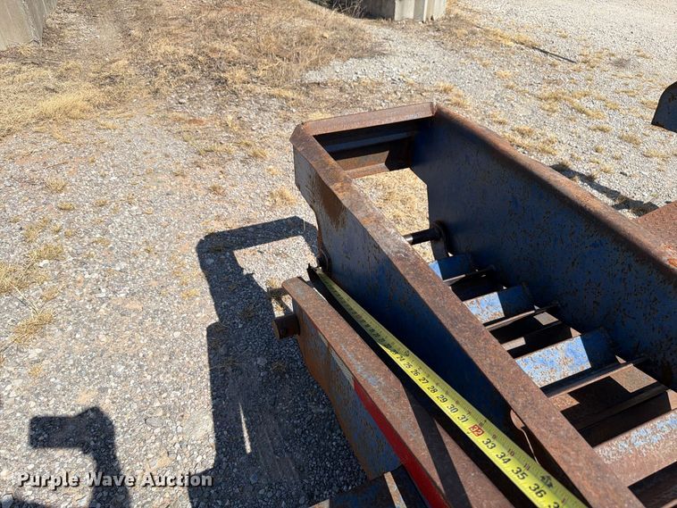 image for item EW8729 2005 Belshe equipment trailer
