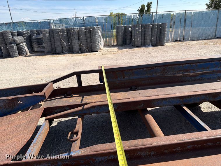 image for item EW8729 2005 Belshe equipment trailer