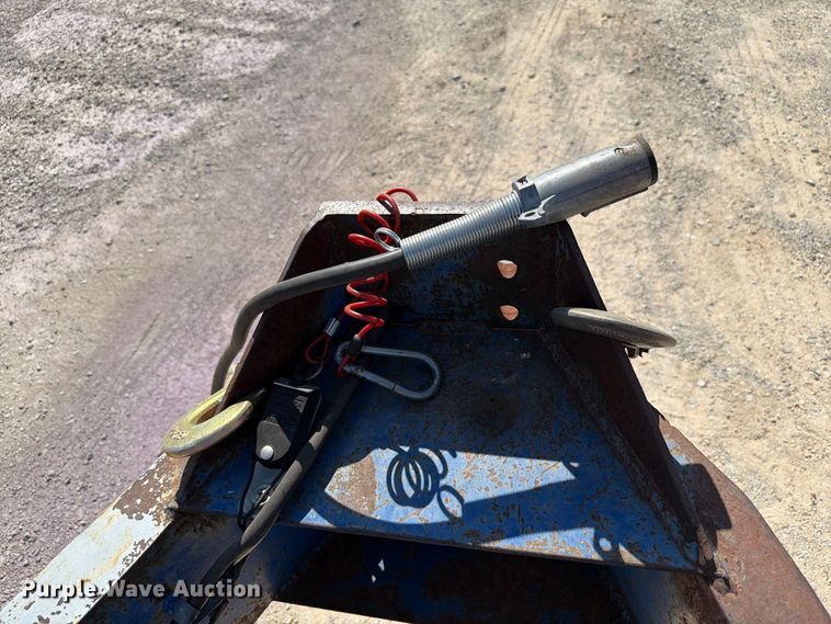 image for item EW8729 2005 Belshe equipment trailer