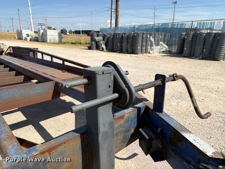 image for item EW8729 2005 Belshe equipment trailer