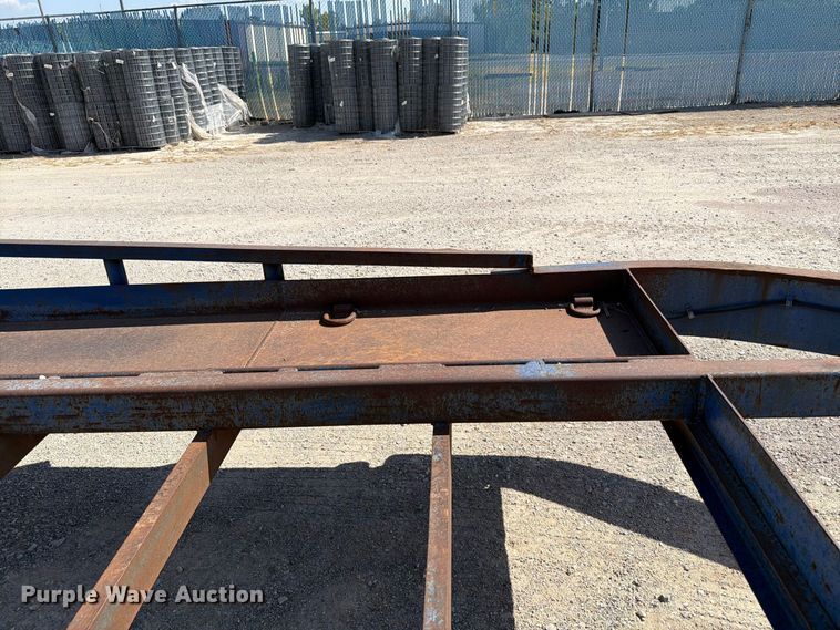 image for item EW8729 2005 Belshe equipment trailer