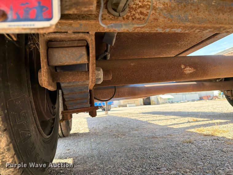 image for item EW8729 2005 Belshe equipment trailer