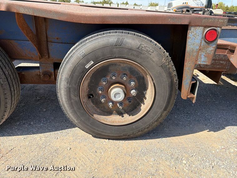 image for item EW8729 2005 Belshe equipment trailer