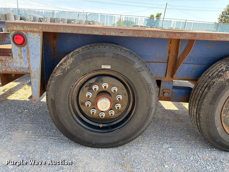 image for item EW8729 2005 Belshe equipment trailer