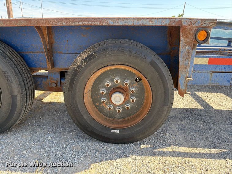 image for item EW8729 2005 Belshe equipment trailer