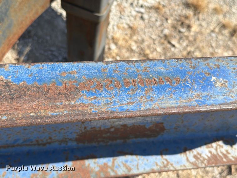 image for item EW8729 2005 Belshe equipment trailer