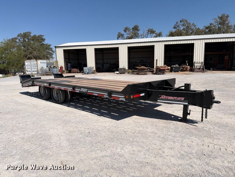 image for item EW8814 2009 Interstate 20DT equipment trailer