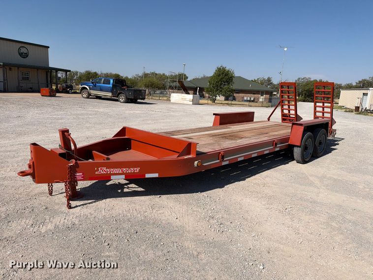 image for item EW8821 2001 Interstate equipment trailer