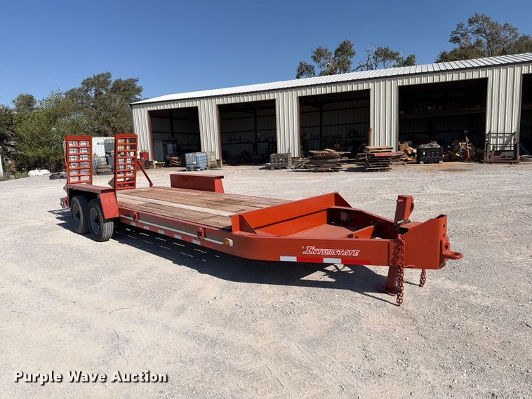 image for item EW8821 2001 Interstate equipment trailer
