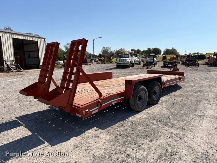 image for item EW8821 2001 Interstate equipment trailer