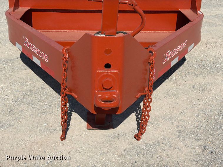 image for item EW8821 2001 Interstate equipment trailer