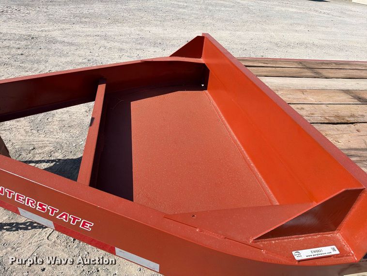 image for item EW8821 2001 Interstate equipment trailer