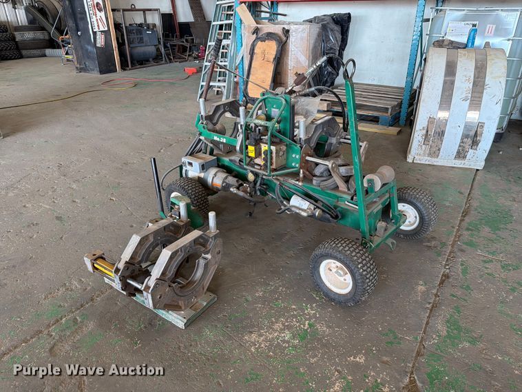 image for item EW8855 McElroy AT805505/ 881601 poly pipe fusion machine
