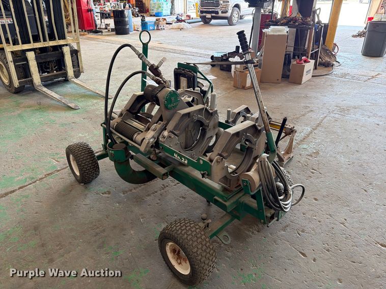 image for item EW8855 McElroy AT805505/ 881601 poly pipe fusion machine