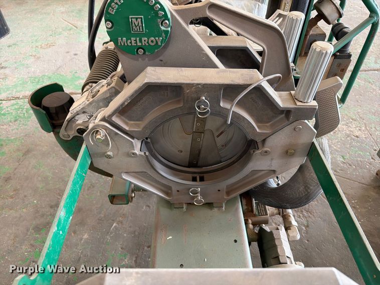 image for item EW8855 McElroy AT805505/ 881601 poly pipe fusion machine