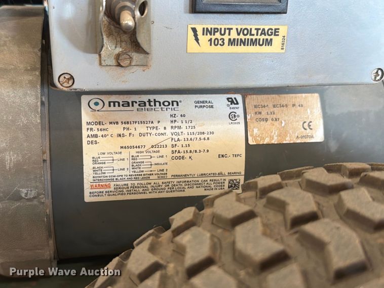 image for item EW8855 McElroy AT805505/ 881601 poly pipe fusion machine