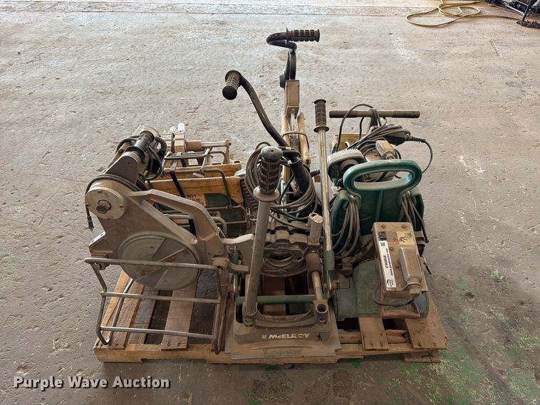image for item EW8858 McElroy poly pipe fusion machine