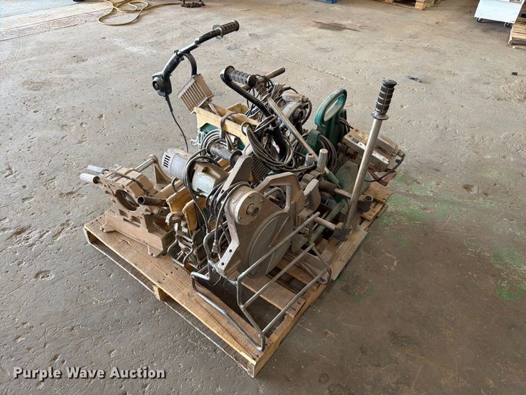 image for item EW8858 McElroy poly pipe fusion machine
