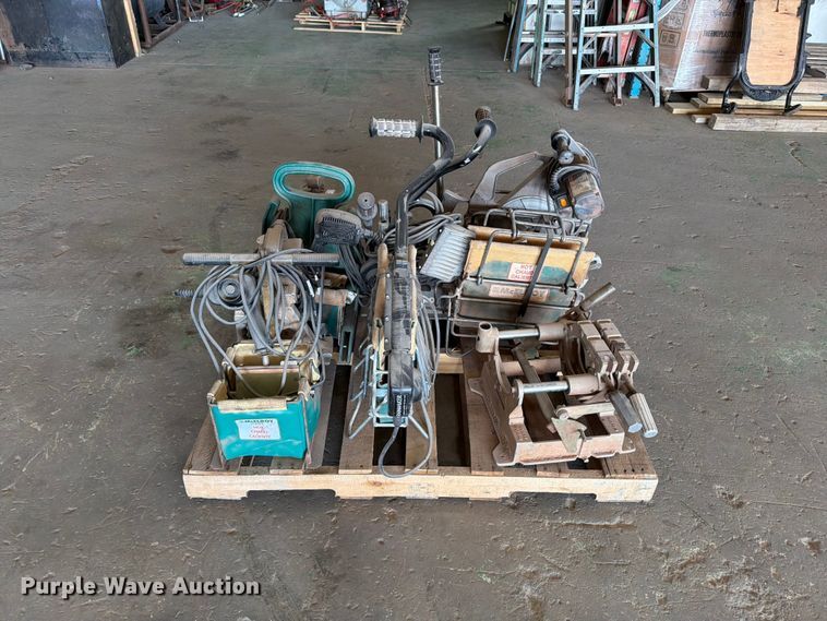 image for item EW8858 McElroy poly pipe fusion machine