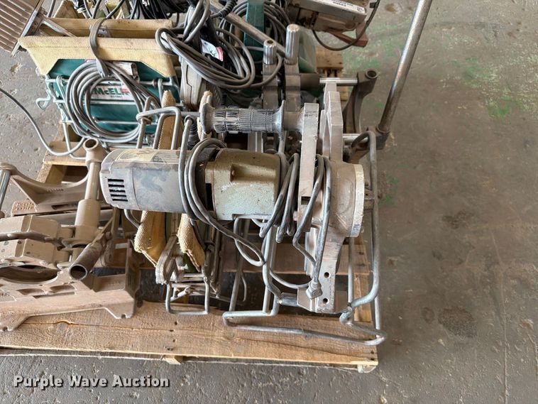 image for item EW8858 McElroy poly pipe fusion machine