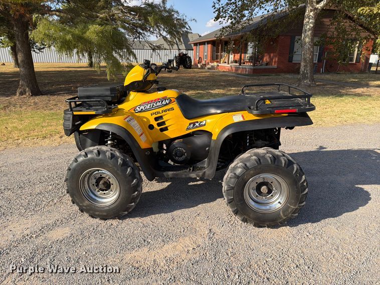 image for item EW8864 2002 Polaris 700twin Sportsman 4x4 ATV