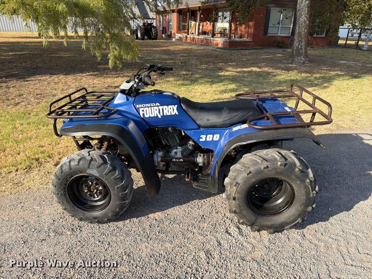 image for item EW8866 1991 Honda Fourtrax 300 4x4 ATV