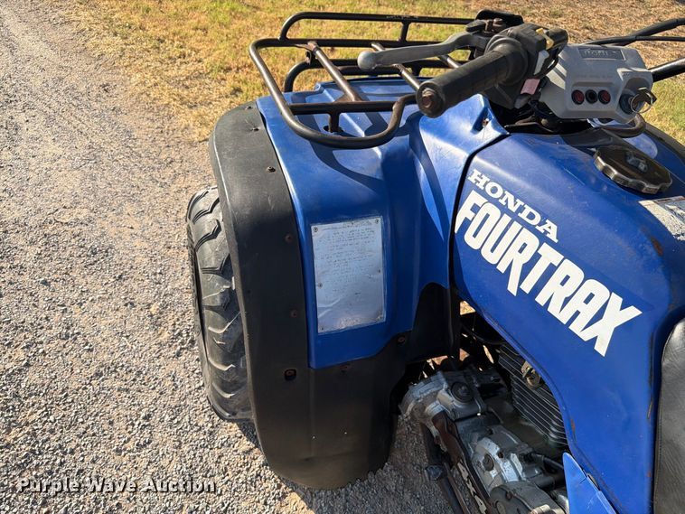 image for item EW8866 1991 Honda Fourtrax 300 4x4 ATV