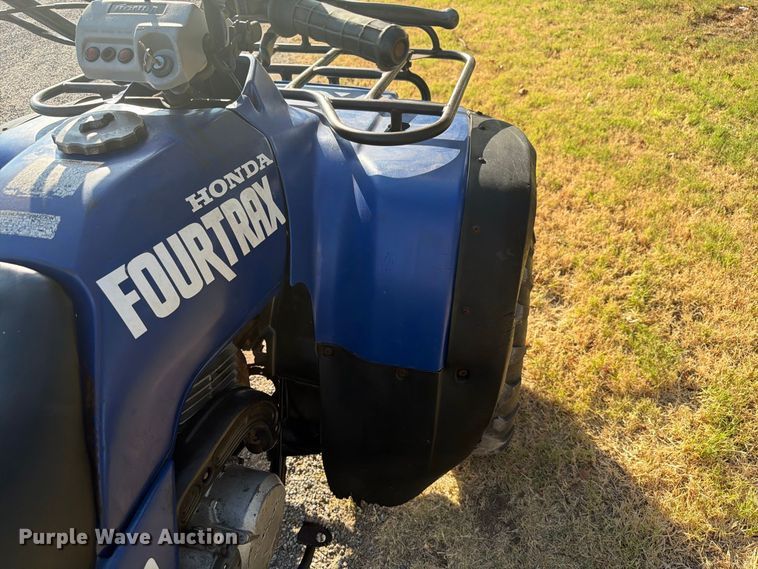 image for item EW8866 1991 Honda Fourtrax 300 4x4 ATV