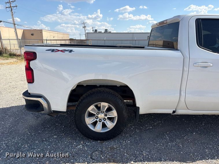 image for item EX0037 2020 Chevrolet Silverado 1500 Ext. Cab pickup truck