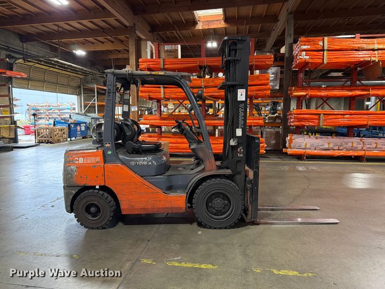 image for item EX0507 2020 Toyota 8FGU32 forklift