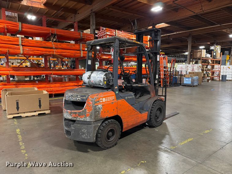 image for item EX0507 2020 Toyota 8FGU32 forklift