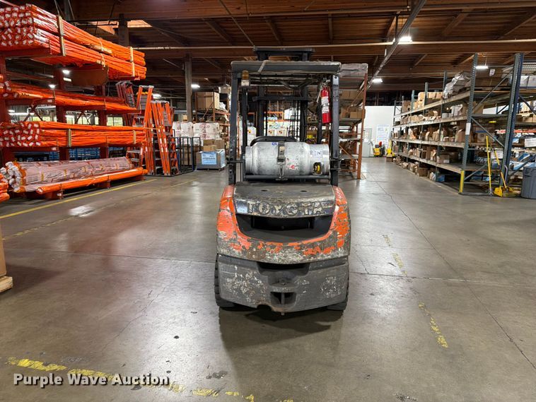 image for item EX0507 2020 Toyota 8FGU32 forklift