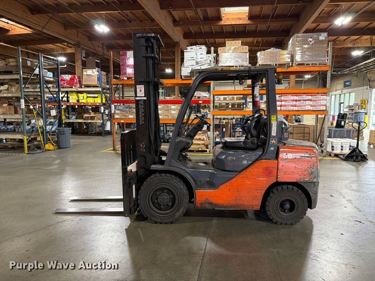image for item EX0507 2020 Toyota 8FGU32 forklift