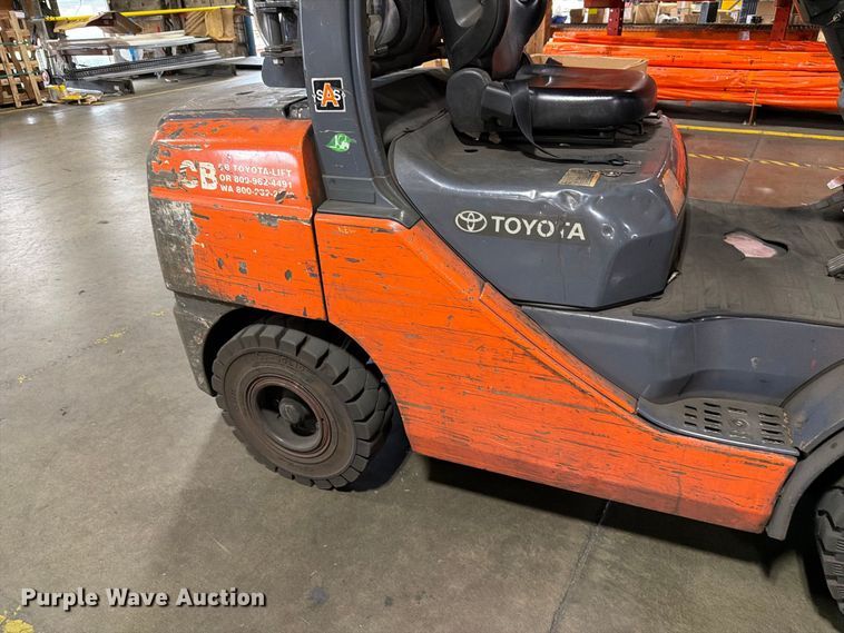 image for item EX0507 2020 Toyota 8FGU32 forklift