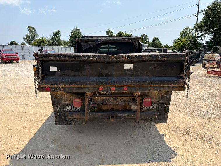 image for item EX2585 2007 Ford F450 Super Duty dump truck