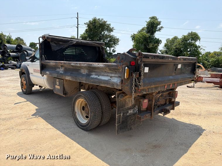 image for item EX2585 2007 Ford F450 Super Duty dump truck