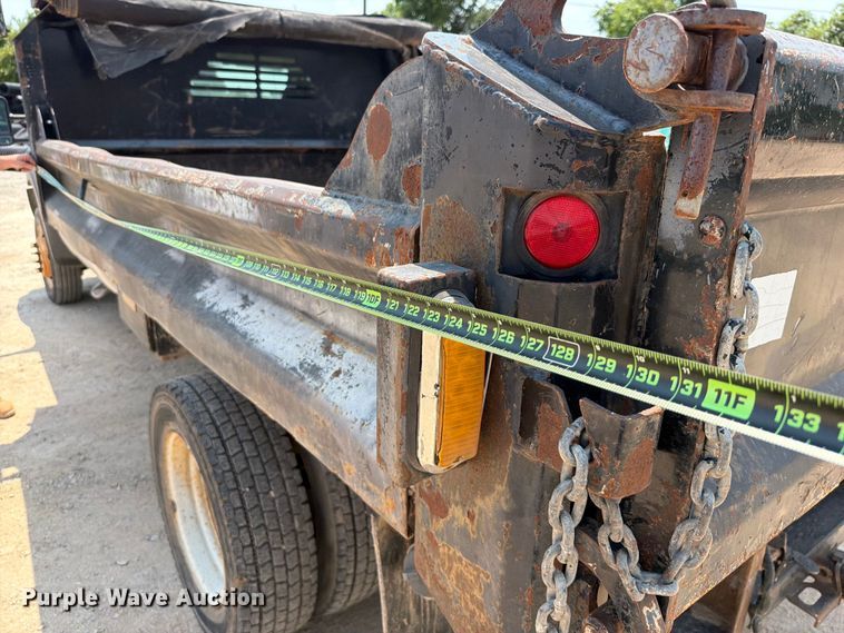 image for item EX2585 2007 Ford F450 Super Duty dump truck