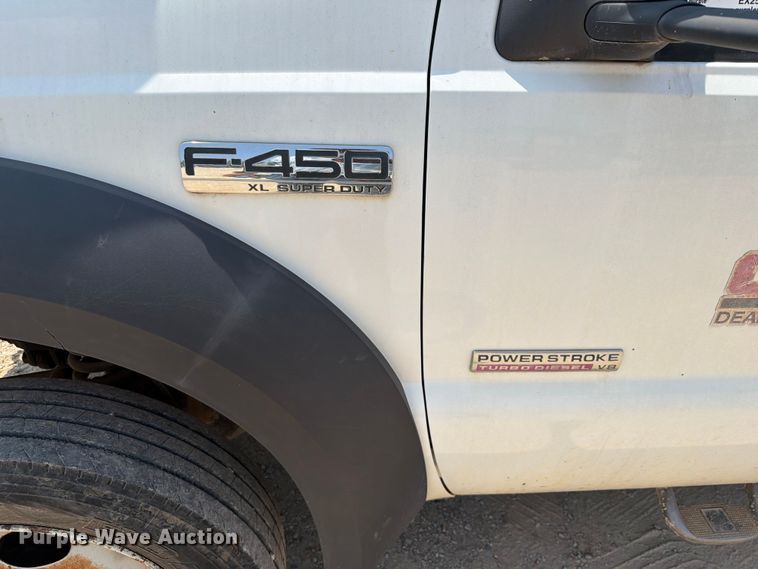 image for item EX2585 2007 Ford F450 Super Duty dump truck