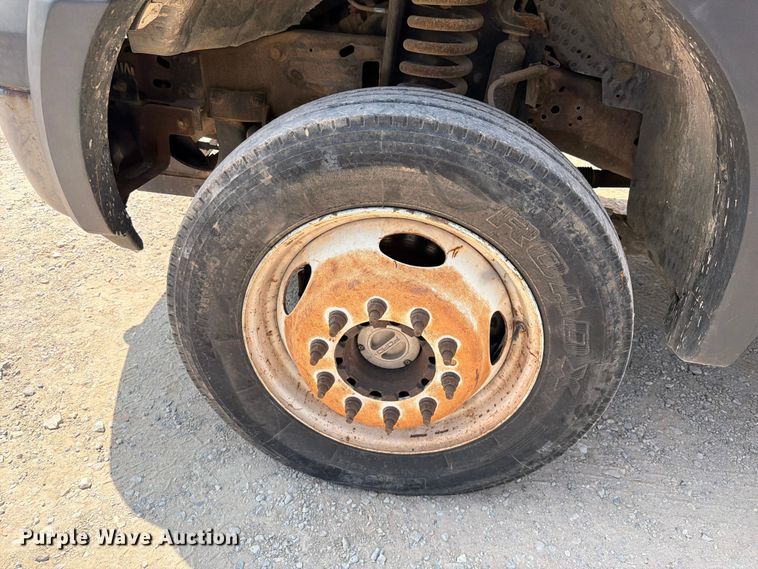 image for item EX2585 2007 Ford F450 Super Duty dump truck