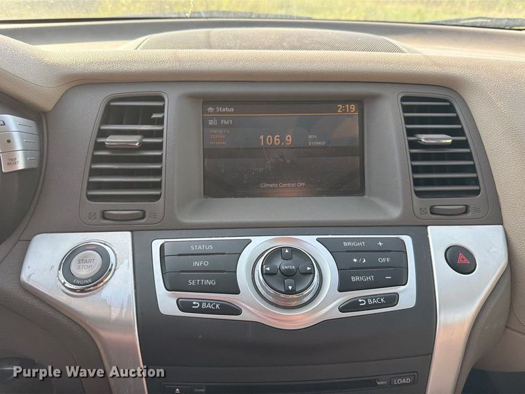 image for item EX2590 2009 Nissan Murano SUV