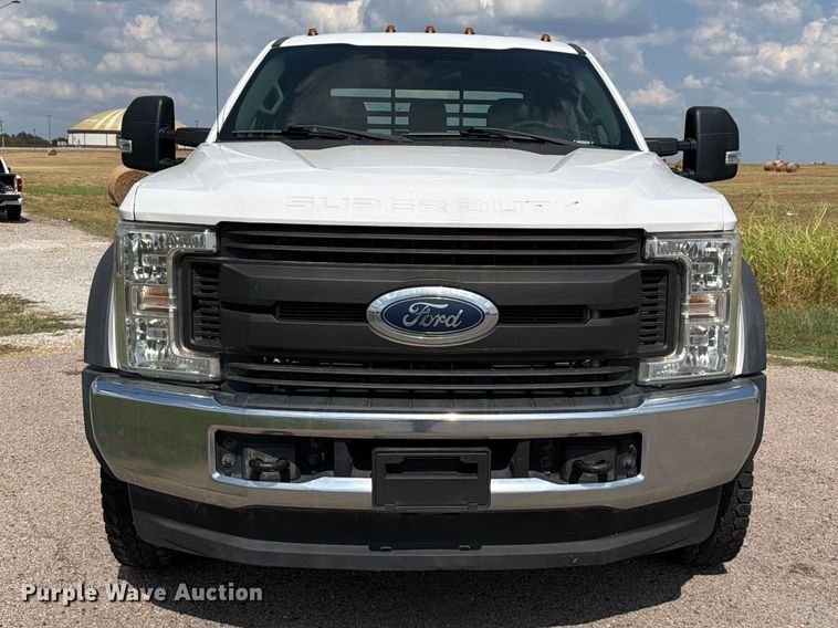 image for item EX2604 2017 Ford F550 Super Duty Crew Cab flatbed truck
