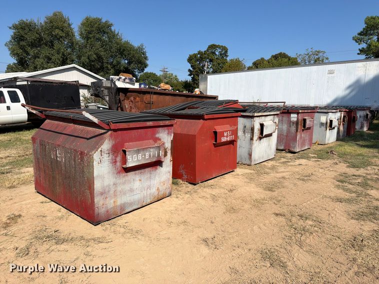 (15) dumpsters