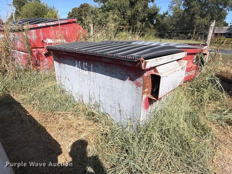 image for item EX2651 (27) dumpsters 