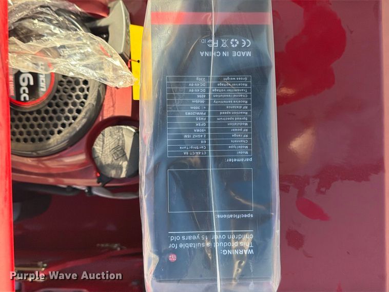 image for item EX4164 Captok CK800 remote control lawn mower