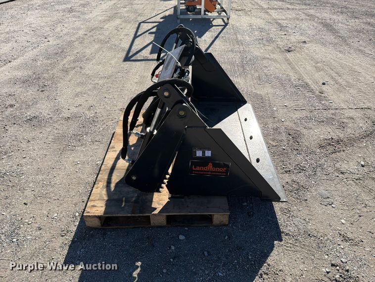 image for item EX4166 LandHonor MCB-72-44W compact utility loader 4-in-1 bucket